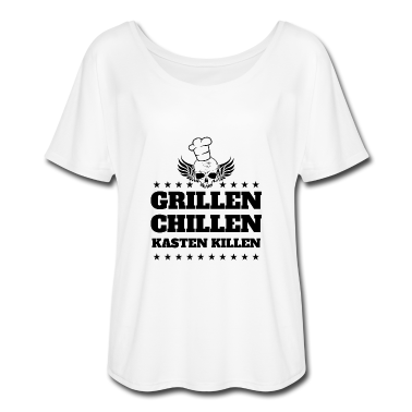 Grillen T-Shirt - Grill chillen kasten Bier Grillmeister