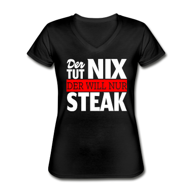 Grillen T-Shirt - Steak Spruch Herren Grillmeister Griller Fleisch