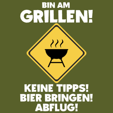 Motiv Bin am Grillen. Keine Tipps.