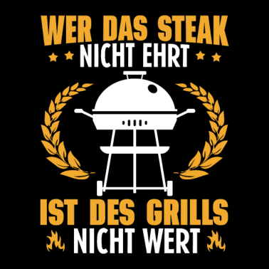 Motiv Grillen Lustiges Grillmeister Steak Geschenk