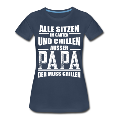 Grillen T-Shirt - Grill SHIRT - Alle sitzen und chillen