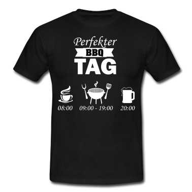 Grillen T-Shirt - lustig sprueche spruch bbq grillen fleisch