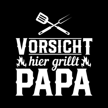 Motiv Grillmeister Papa Grillen Vatertag Geschenk