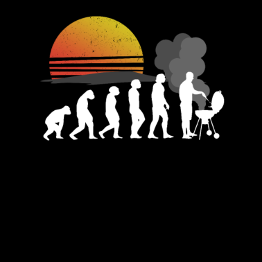 Motiv BBQ Evolution - Grillen Grill Geschenk