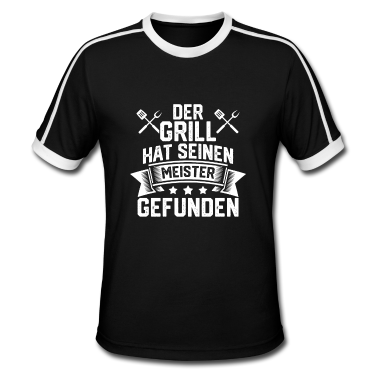 Grillen T-Shirt - Grillmeister Grillen Grillkönig Geschenk