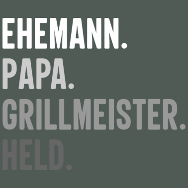 Motiv Ehemann Papa Grillmeister Held - Vater Vatertag