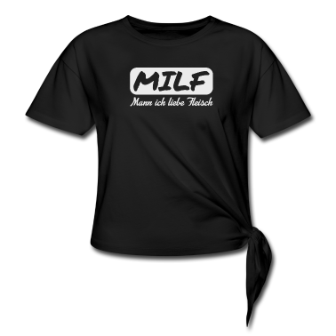 Grillen T-Shirt - milf - Mann ich liebe fleisch