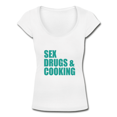 Grillen T-Shirt - Sex drugs and cooking Küche Chef Spruch Geschenk