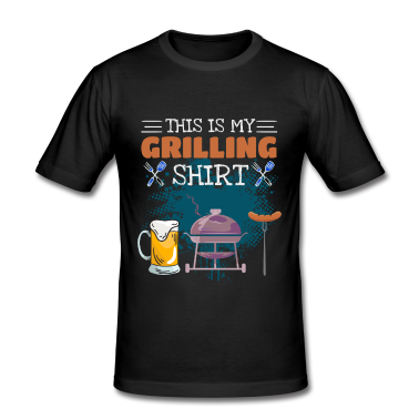 Grillen T-Shirt - Das Ist Mein Grill Hemd BBQ Grillen Geschenk