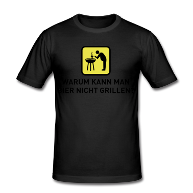 Grillen T-Shirt - grillen und bier - grillshirt