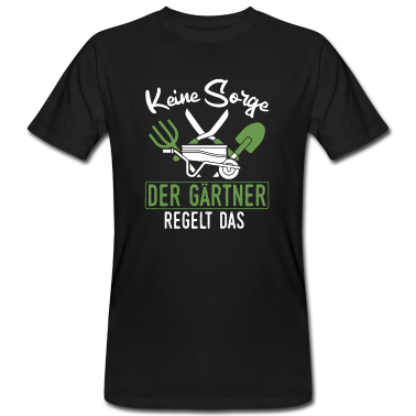 Grillen T-Shirt - Hobbygärtner Garten Gärtner