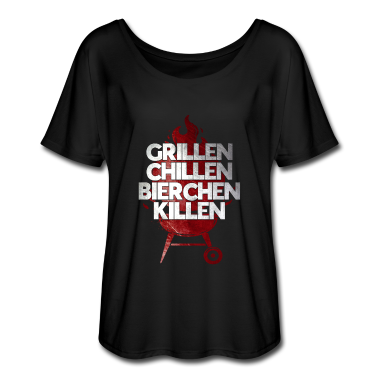 Grillen T-Shirt - Grillen Chillen Bier Bierchen Killen Geschenk