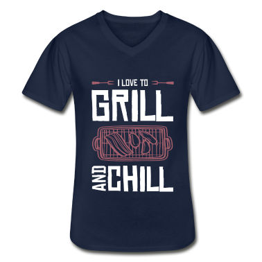 Grillen T-Shirt - grill and chill