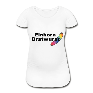 Grillen T-Shirt - Einhorn Bratwurst / gegen, anti, hass, bunt, grill