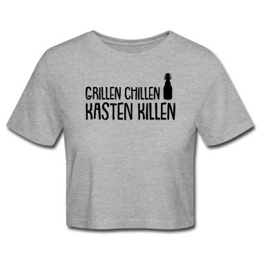 Grillen T-Shirt - grillen chillen kasten killen