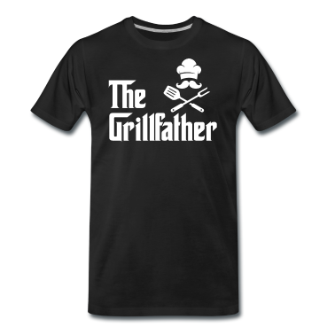 Grillen T-Shirt - Grill Grillen The Grillfather Vater Geschenk