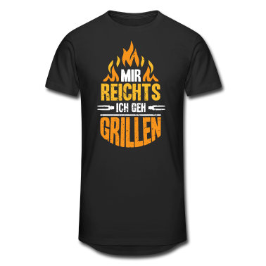 Grillen T-Shirt - Mir Reichts Ich geh Grillen | Lustiges Grill Fans