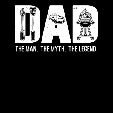 Motiv Papa grillen Vatertag Papa Geschenk