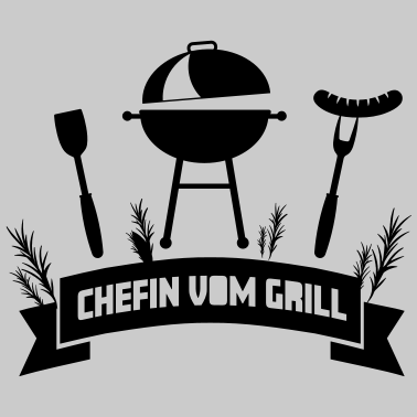Motiv Chefin vom Grill. Das perfekte Motiv für Griller