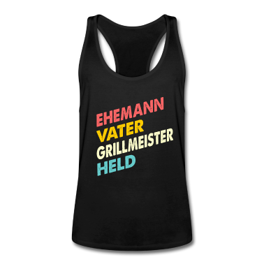 Grillen Tank Top - Ehemann Vater Grillmeister Held Grillen Grill