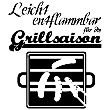 Motiv Grillsaison Grill grillen Sommer Party Geschenk