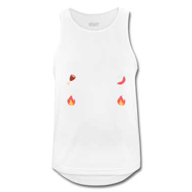 Grillen Tank Top - Lieber in Valhalla grillen!