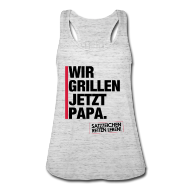 Grillen Tank Top - Wir grillen jetzt Papa.