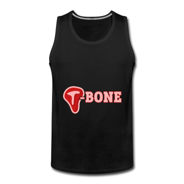 Grillen Tank Top - LustigeT-Knochen Fleischliebhaber Metzger Grillen