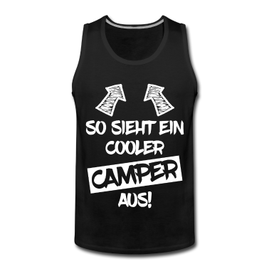 Grillen Tank Top - Camper Camping Urlaub