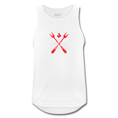 Grillen Tank Top - Griller Kommando grillen griller grill Holzkohle