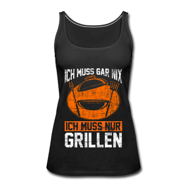 Grillen Tank Top - Grillen Griller Grill Geschenk
