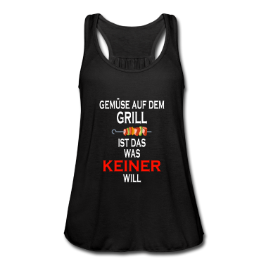 Grillen Tank Top - Gemüse Auf dem Grill Antivegan Grill Griller Grill