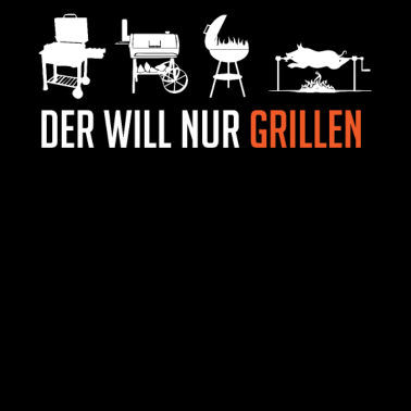 Motiv Der will doch nur grillen, Grill, BBQ