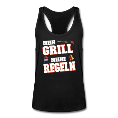 Grillen Tank Top - Mein Grill meine Regeln - Grillen Griller Sommer