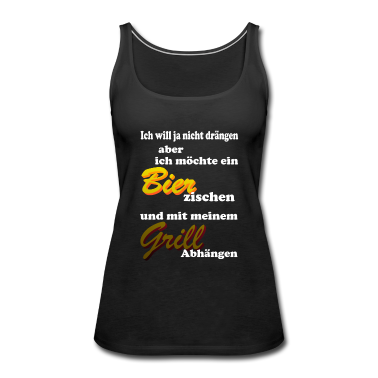 Grillen Tank Top - Bier Grill Griller Grillen