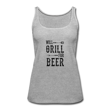 Grillen Tank Top - Grill bier grillen