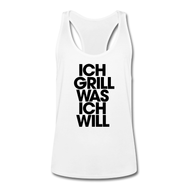 Grillen Tank Top - Ich grill was ich will