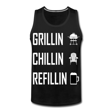 Grillen Tank Top - Grillen Grill Geschenk
