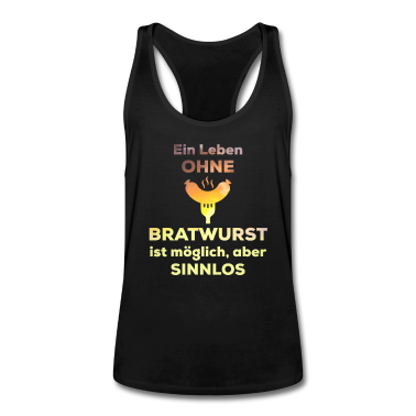 Grillen Tank Top - Grillspruch Bratwurst Grill Grillen grillen