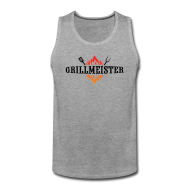 Grillen Tank Top - Grillmeister, Grillen BBQ - Grillen - Grill - Gril