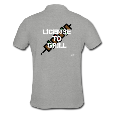 Grillen Poloshirt - License to Grill - BBQ Gott