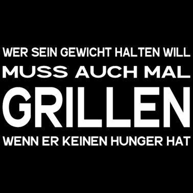 Motiv Grillen lustiger Grillspruch BBQ Männer Grill
