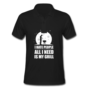 Grillen Poloshirt - Grill Grillen