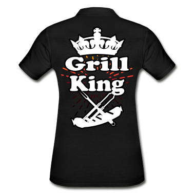 Grillen Poloshirt - Grillen Grillen Koenig Grillen
