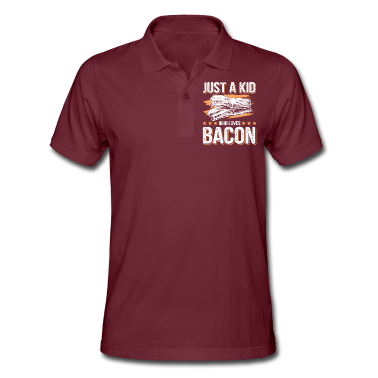 Grillen Poloshirt - grillen bacon grill