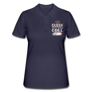Grillen Poloshirt - Grill grillen queen