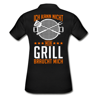 Grillen Poloshirt - Grillen Grill Griller Grillsaison Geschenk