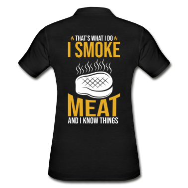 Grillen Poloshirt - BBQ Grillen Griller Grill Spruch Geschenk