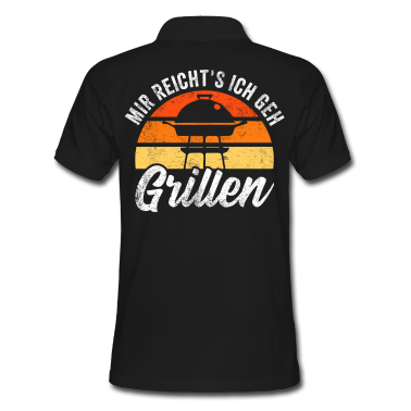 Grillen Poloshirt - Grillen Grill Grillparty