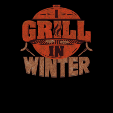Motiv Ich grille im Winter